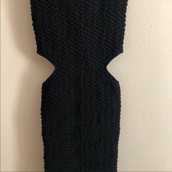 Bebe Little Black Cutout Dress - Picture 5 of 7